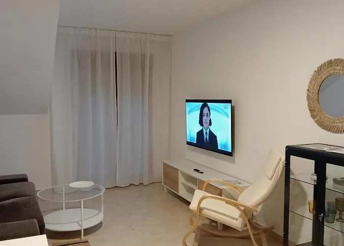 Апартаменты Atico A 3 Km De Con Piscina Y Garaje Санхенхо